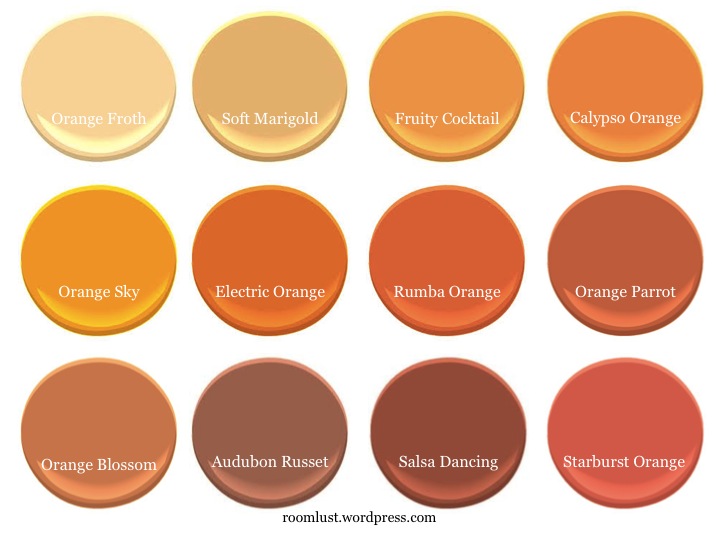 The best orange paint colors – Room Lust